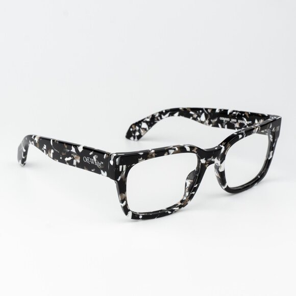 Off-White STYLE 53 Men Eyeglasses Square Havana Black OERJ053 STYLE 53 1200 - Picture 5 of 14